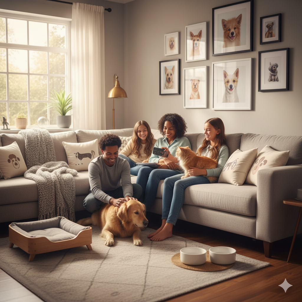 Más Allá de la Etiqueta: Nuestras Mascotas Son Familia, y Así lo Celebramos en Casa