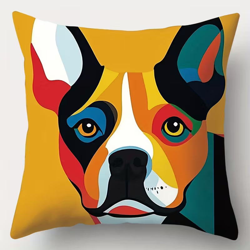 Cojín Perro Colores
