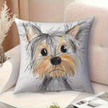 Cojín Yorkie (2 diseños)