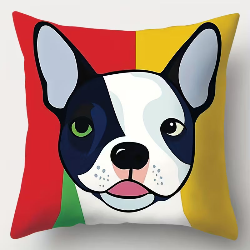 Cojín Perro Colores