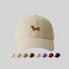 Gorra Deportiva Dachshund Bordado