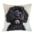 Cojín Poodle Negro