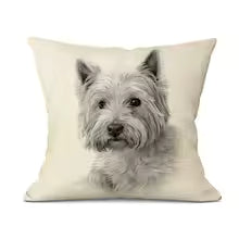 Cojín Westie
